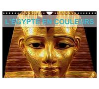 L'ÉGYPTE EN COULEURS (Calendrier mural 2027 DIN A4 vertical), CALVENDO calendrier mensuel: Découvrez l'Égypte à travers ces somptueuses couleurs.