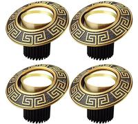 2.5in 3.5in Lot de 4 Spots réglables en Angle en Laiton de Style Chinois 3W,5W,7W,10W,12W Plafonniers encastrés rotatifs,3 températures de Couleur
