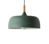 Abat-Jour de Couleur,Lampes de créativité de Style Nordique E27 Lampe à Suspension à vis Art du Fer Moderne Suspension intérieure Hauteur réglable E27 Luminaire de Base Tête Simple Couloir C