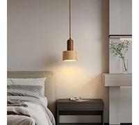 LEGZIT Pastorale Japonaise Simple Pendentif Lumière Creative Travertin Lustre Chambre Lumière De Luxe Art Suspension Lampe Nordique Restaurant Lustre De Chevet Petit Plafonnier