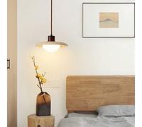 Pastorale Japonaise Simple Pendentif Lumière Creative Travertin Lustre Chambre Lumière De Luxe Art Suspension Lampe Nordique Restaurant Lustre De Chevet Petit Plafonnier
