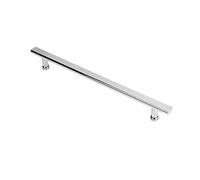 LEGZIT Poignée de Porte de Douche en Verre pour Salle de Bain,poignée de Porte de Douche Simple Face en Acier Inoxydable 304 (Taille : 300 mm)