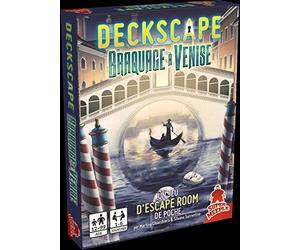 Leha Deckscape - Braquage à Venise - Jeu d'enquête - Super Meeple