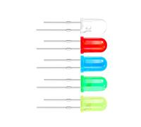 LeHang 1000pcs 5mm LED Diode Light Emitting Diode Assortiment Kit LED Electronics Circuit Assortiment Kit pour Arduino, PCB Circuit DIY (5 Couleurs x 200pcs)