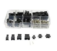 LeHang 200pcs Set 2/3/4/5Pin JST-2.54mm Terminal Fil Connecteur Câble Plug Kit