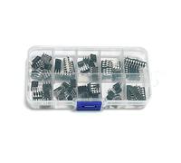 LeHang 85x 10 Type Circuit Intégré Puce IC Puces Assortiment NE555 LM324 LM393 UA741 ULN2803 LM358 LM386 NE5532 ULN2003 PC817