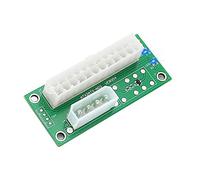 LeHang Adaptateur d'alimentation Multiple à Double Bloc d'alimentation, Carte d'alimentation synchrone, Ajoutez 2 Blocs d'alimentation avec LED d'alimentation au connecteur Molex 4 Broches