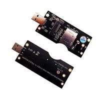 LeHang Adaptateur NGFF (M.2) vers USB 3.0 avec Fente pour Carte SIM 8 Broches pour Module 3G / 4G / 5G
