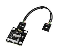 LeHang Double Prise USB 3.1 en façade Key - A Type - E vers Carte mère USB 2.0 9/10 Broches