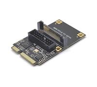 LeHang Mini PCIE à 19Pin Carte d’Extension SATA Alimentation