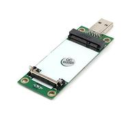 LeHang Mini PCIe Carte WWAN vers Adaptateur USB Slot, Convertisseur de testeur de Module Mini PCI Express WWAN/LTE / 4G, Carte de réseau étendu sans Fil de 30mm et 50mm