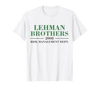 Lehman Brothers 2008 Risk Management Dept T-Shirt