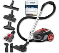 LEHMANN Aspirateur cyclonique sans Sac Typhoon | avec Jeu d'accessoires | Aspirateur Puissant avec Jeu de Buses | Filtre HEPA, Brosse Turbo, Réservoir à poussière 2,5 L