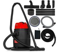 LEHMANN Aspirateur de piscine Tang, pour piscines et étangs, aspiration à sec/à l'eau, 1400W, 30L