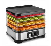 LEHMANN Déshydrateur Alimentaire, 450W, 5 Plateaux, Régulateur Température 35-70°C, sans BPA
