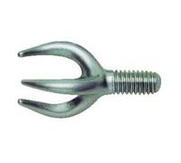 LEHMANN E&R Rohrwellentechnik Griffe à trois dents filetage 1/2" 50 mm E+R Quantité:1