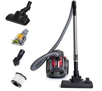 Lehmann Tinosa 4000 Aspirateur sans Sac Cyclonique, Aspirateur Puissant avec Une Grande Puissance d'aspiration, HEPA Filtre H13, Compact et Léger, Réservoir à Poussière 1,8 L