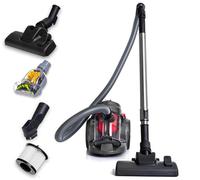 Lehmann LHOCV-7018 Tinosa Aspirateur sans Sac Cyclonique, 4000 W, Aspirateur Puissant avec Une Grande Puissance d'aspiration, HEPA Filtre Aspirateur, Compact et Léger, Réservoir à Poussière 1,8 L