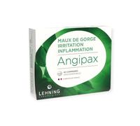 Angipax Maux De Gorge Irritation Inflammation 40 Comprimés Orodispersibles