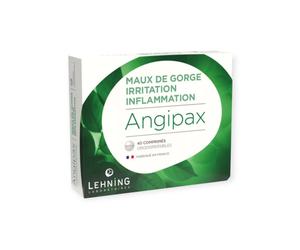 Lehning Angipax Maux de gorge boîte de 40 comprimés