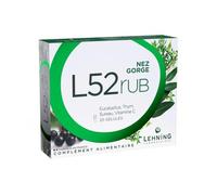 Lehning Complément alimentaire L52 RUB Nez Gorge 20 gélules