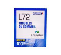 LEHNING L72 100 comprimés orodispersibles
