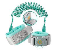 Lehoo Castle Anti Perdu Poignet Ceinture, Réglable Serrure à induction magnétique Laisse Enfant, 1.5M Harnais de Sécurité pour Enfant, Fonction de Fluorescence, Bébé Marcheur Bracelet