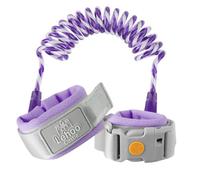 Lehoo Castle Anti Perdu Poignet Ceinture, Réglable Serrure à induction magnétique Laisse Enfant, 1.5M Harnais de Sécurité pour Enfant, Fonction de Fluorescence, Bébé Marcheur Bracelet (Violet)