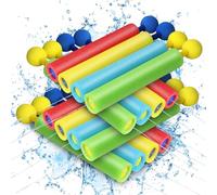 Lehoo Castle Pistolet a Eau, 16 PCS Pistolets et Fusils à Eau, Fusil a Eau en Mosse, Portée de 9,1 m, Jouet Piscine Plage Jardin Extérieur, Jeux d'eau