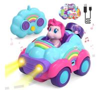 Lehoo Castle Voiture Télécommandée Enfant 2 Ans, Voiture Enfant 2 3 Ans, Licorne Jouet Fille 3 Ans