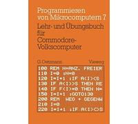 Lehr- Und Übungsbuch Für Commodore-Volkscomputer