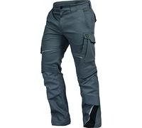 Leib Wächter Flex-Line Pantalon d'utilité Professionnelle, Gris/Noir, 48 Hommes