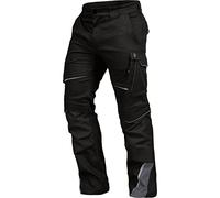 Leib Wächter Flex-Line Pantalon d'utilité Professionnelle, Noir/Gris, 48 Homme