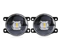 LeiBaOF Avant Pare-Chocs Feux Brouillard pour Peugeot 206+ T3E 2009 2010 2011 2012 3.54",Étanches Durables Feux De Circulation Diurnes Feux Antibrouillard De Voiture,g/White+Yellow style