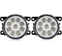 LeiBaOF Avant Pare-Chocs Feux Brouillard pour Peugeot 5008 2009 2010 2011 2012 2013 2014 2015 2016 2017 2018 3.54",Étanches Durables Feux De Circulation Diurnes Feux Antibrouillard De Voiture