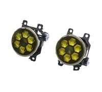 LeiBaOF Avant Pare-Chocs Feux Brouillard pour Subaru Legacy 2013 2014,Étanches Durables Feux De Circulation Diurnes Feux Antibrouillard De Voiture,A/Yellow Type