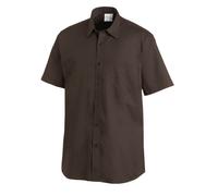Leiber Chemise homme mit 1/2 manches 12/1238/39 Chocolate 45