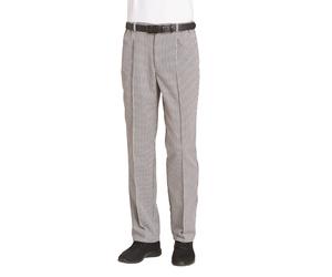 Leiber Pantalon de cuisine 12/8800/25 Noir/Blanc 56