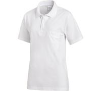LEIBER Polo Shirt 08/241 Polo à 1/2 manche Coloris blanc Gastro Médecine Restauration S