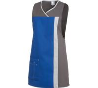 Leiber Tablier de cuisine femme bleu royal/gris 08/2527/0712