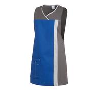 Leiber Tablier de cuisine pour dames 08/2527/0712 bleu royal/gris I