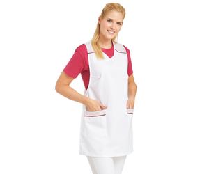 Leiber Tablier de cuisine pour femmes 08/1229/01 Blanc II