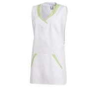 Leiber Tablier de cuisine pour femmes 08/2526/0187 Blanc/vert clair III