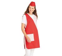 Leiber Tablier de cuisine pour femmes 08/596/02 Rouge III