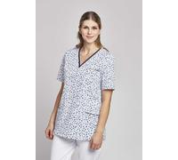 Leiber Veste à enfiler pour femmes 08/2790/34 Bleu/Turquoise 3XL