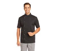 Leiber Veste de cuisine homme mit 1/2 manches 12/2542/10 Noir 52