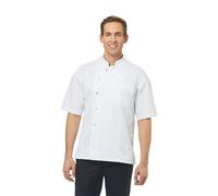 Leiber Veste de cuisine homme mit 1/2 manches 12/2754/01 Blanc 58