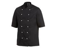 Leiber Veste de cuisine mit 1/2 manches 12/1094/10 Noir 48