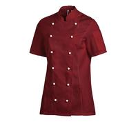 Leiber Veste de cuisine pour femmes mit 1/2 manches 08/2519/10 Noir 44