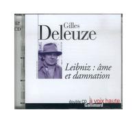 Leibniz : âme et damnation - Gilles Deleuze - Gallimard - Livre CD - Textes lus CD